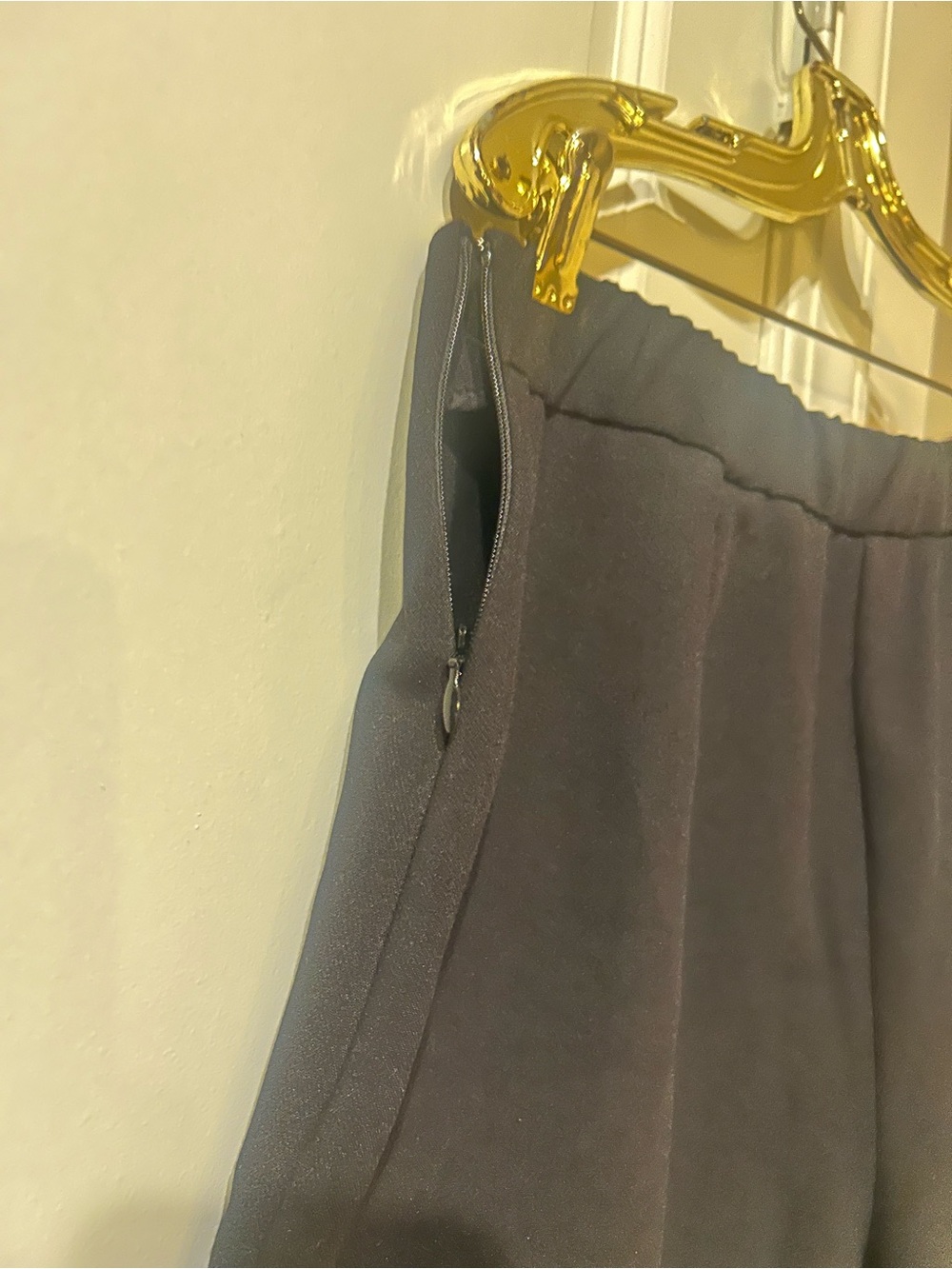 Nine West Black Mini Skirt with A-Line Silhouette - Picture 6 of 6